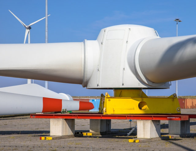 Turbine coated for protection