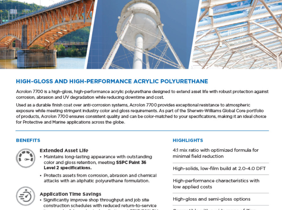 First page of Heat-Flex 7000 brochure