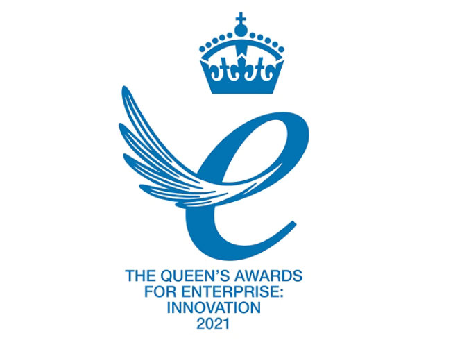 logo of Queens Award for Enterprise Innovation in 2021