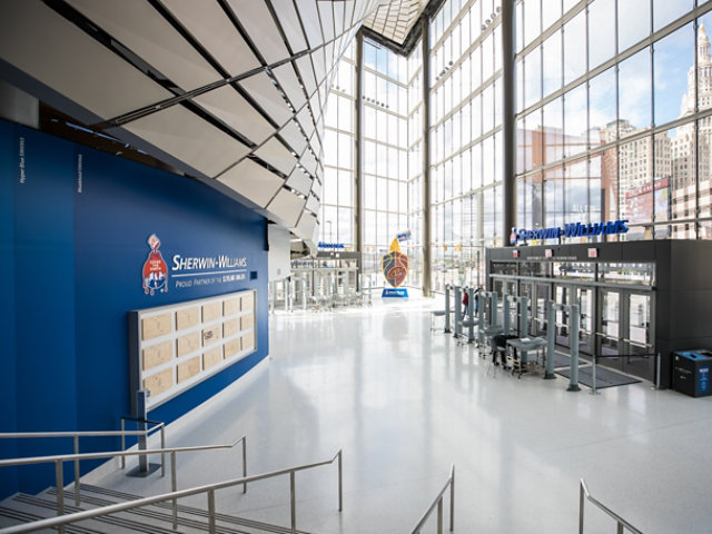 Cleveland Cavaliers Arena Lobby