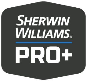 Sherwin-Williams Pro Plus logo.