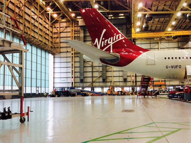 Hangar flooring system