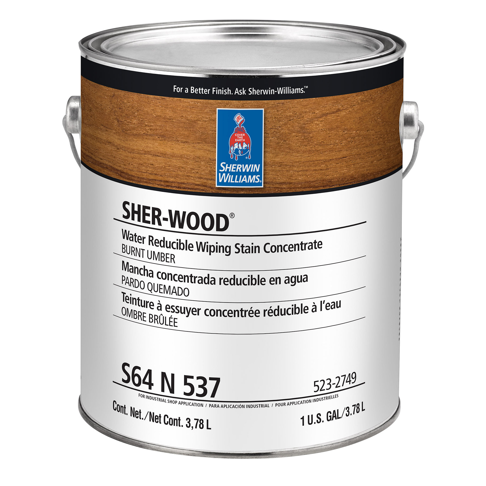 Sher Wood Water Reducible Wiping Stain Concentrate