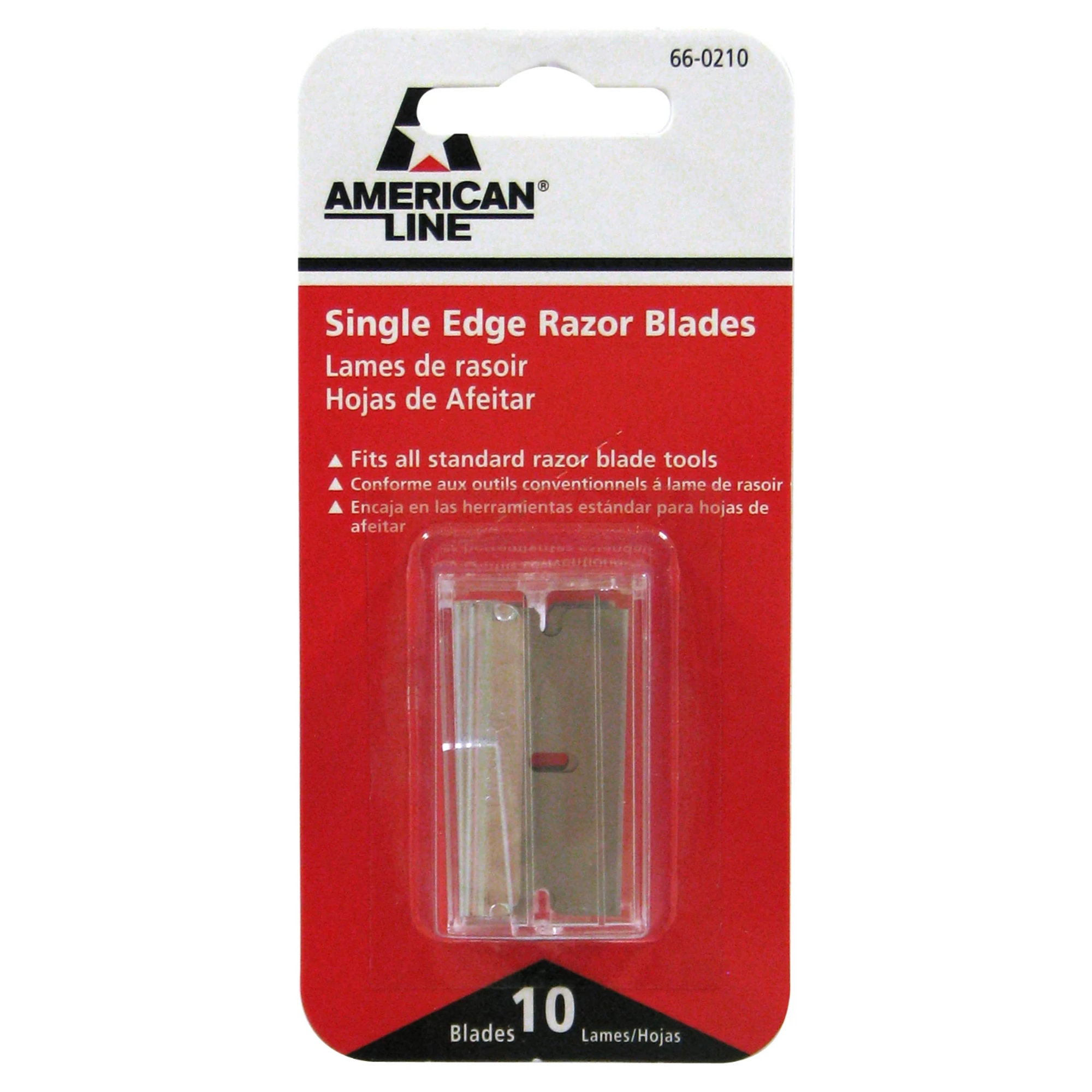 American Line Single Edge Blades 9 10 Pack Safety Dispenser