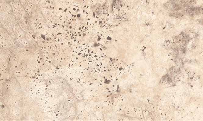 Swatch of Sherwin-Williams Emulate Stone Travertine pattern featuring the Sandstone colorway