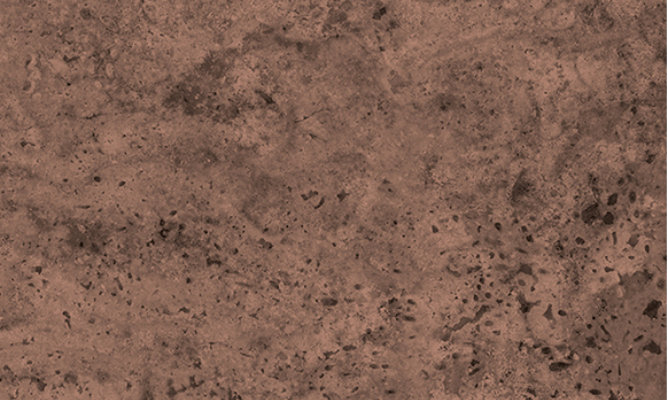 Swatch of Sherwin-Williams Emulate Stone Travertine pattern featuring the Red Rock colorway