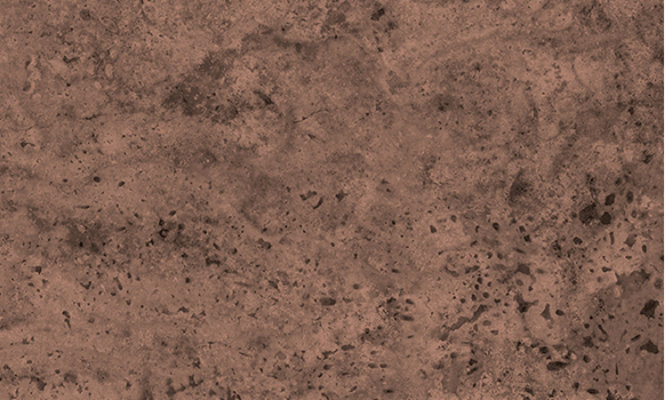 Swatch of Sherwin-Williams Emulate Stone Travertine pattern featuring the Red Rock colorway