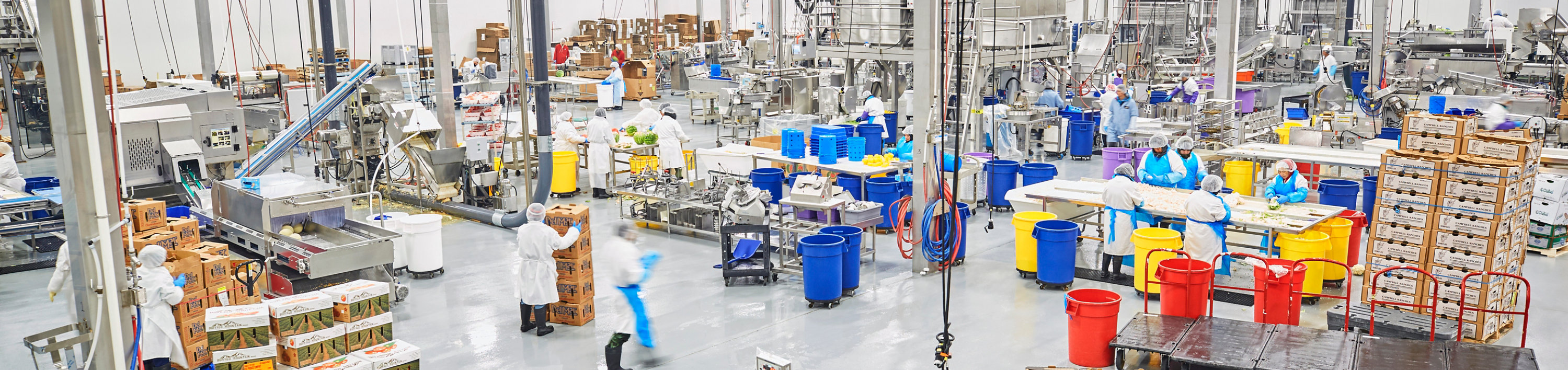 food and beverage manufacturing facility