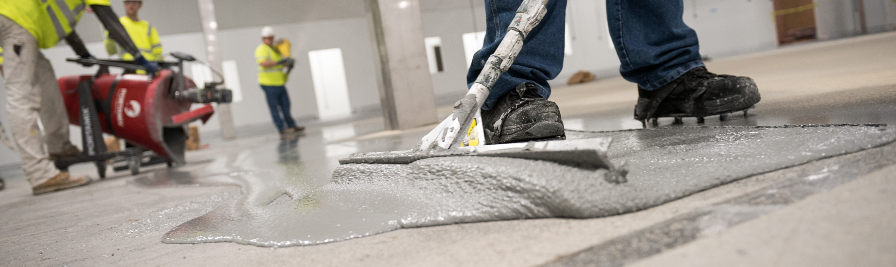 application of resinous flooring