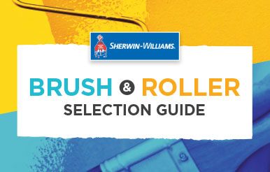 Sherwin-Williams Brush & Roller Selection Guide.