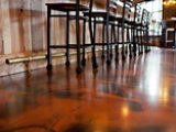 Metallic Resin Floor in Restaurant