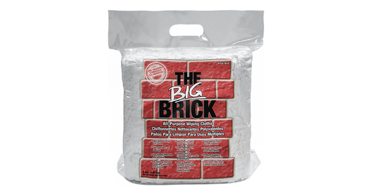 Intex The BIG Brick™ Bag of Rags | Sherwin-Williams