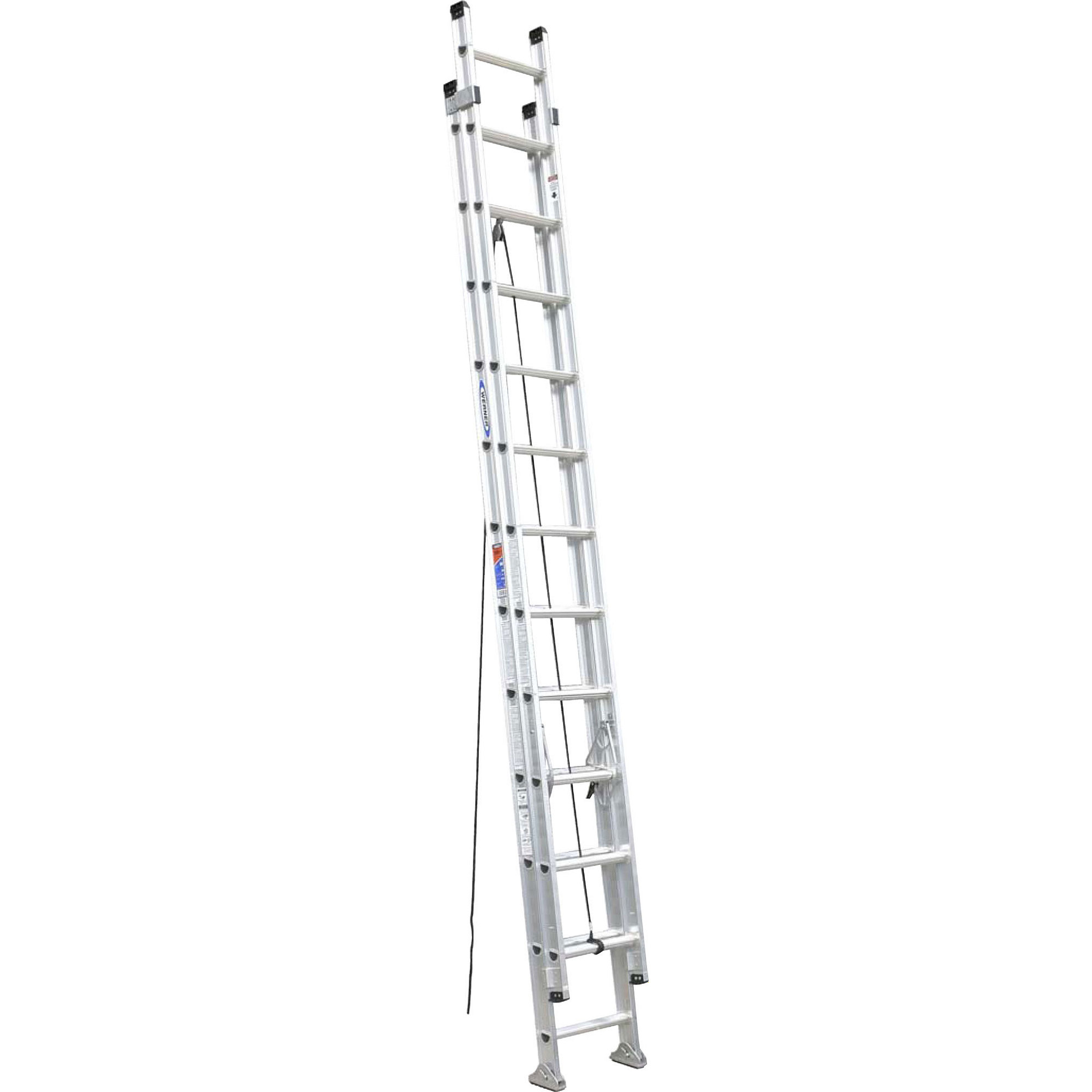 Werner 24' Aluminum Extension Ladder Type IA SherwinWilliams