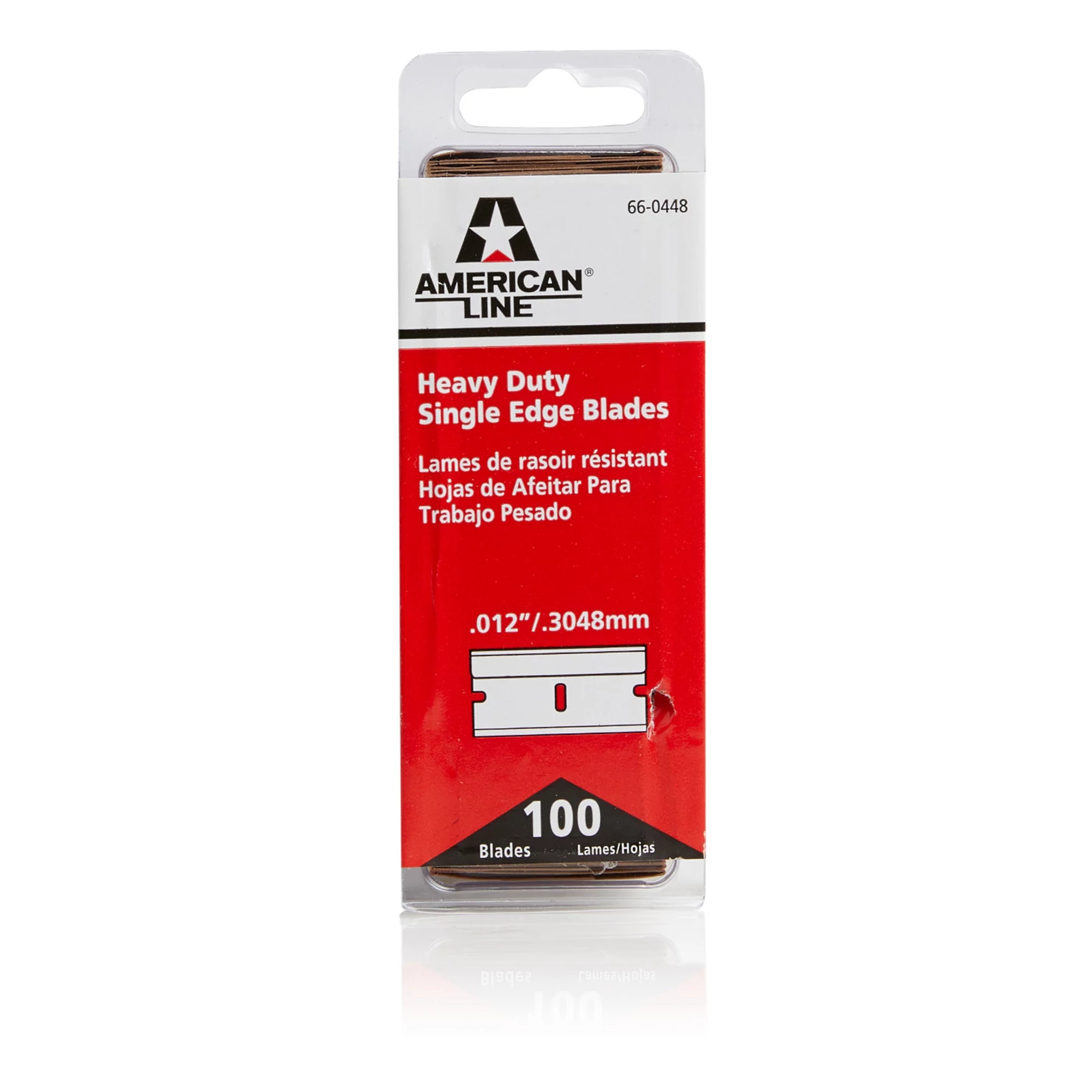 American Line Heavy Duty Single Edge Blade 100 Pack