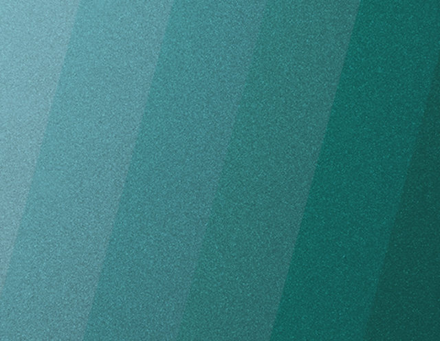 A series of progressively darker green textured color swatches