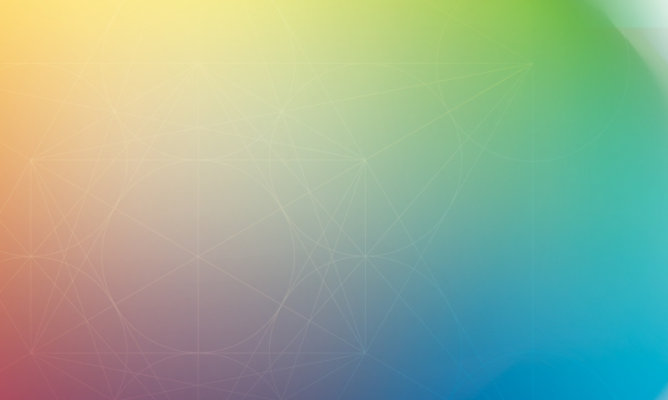 Image of rainbow of colors