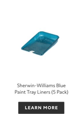 Sherwin-Williams Blue Paint Tray Liners 5-Pack, learn more.