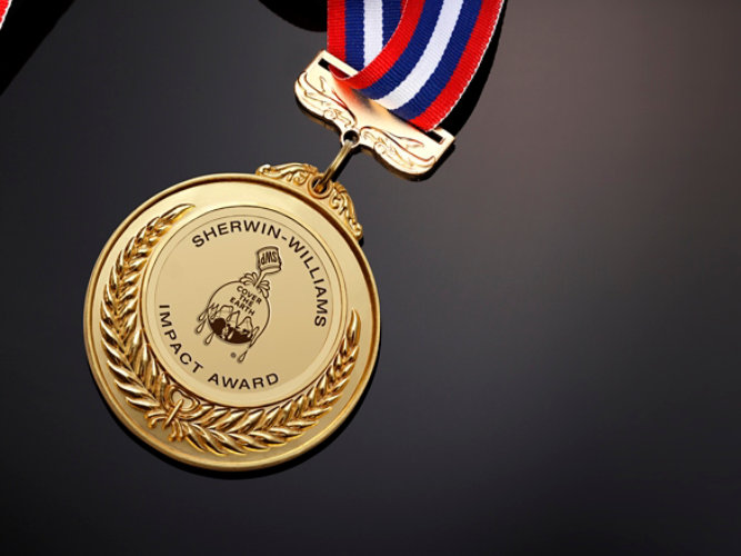 Sherwin-Williams Water and Wastewater Impact Award Medal