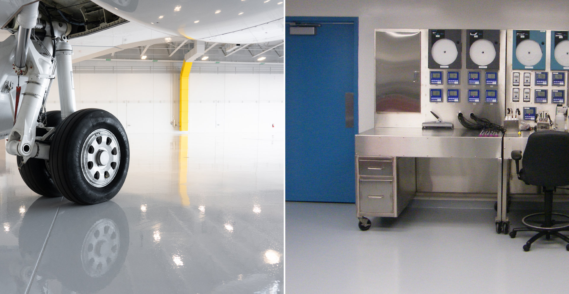 Resuflor™ WB-färg i garage