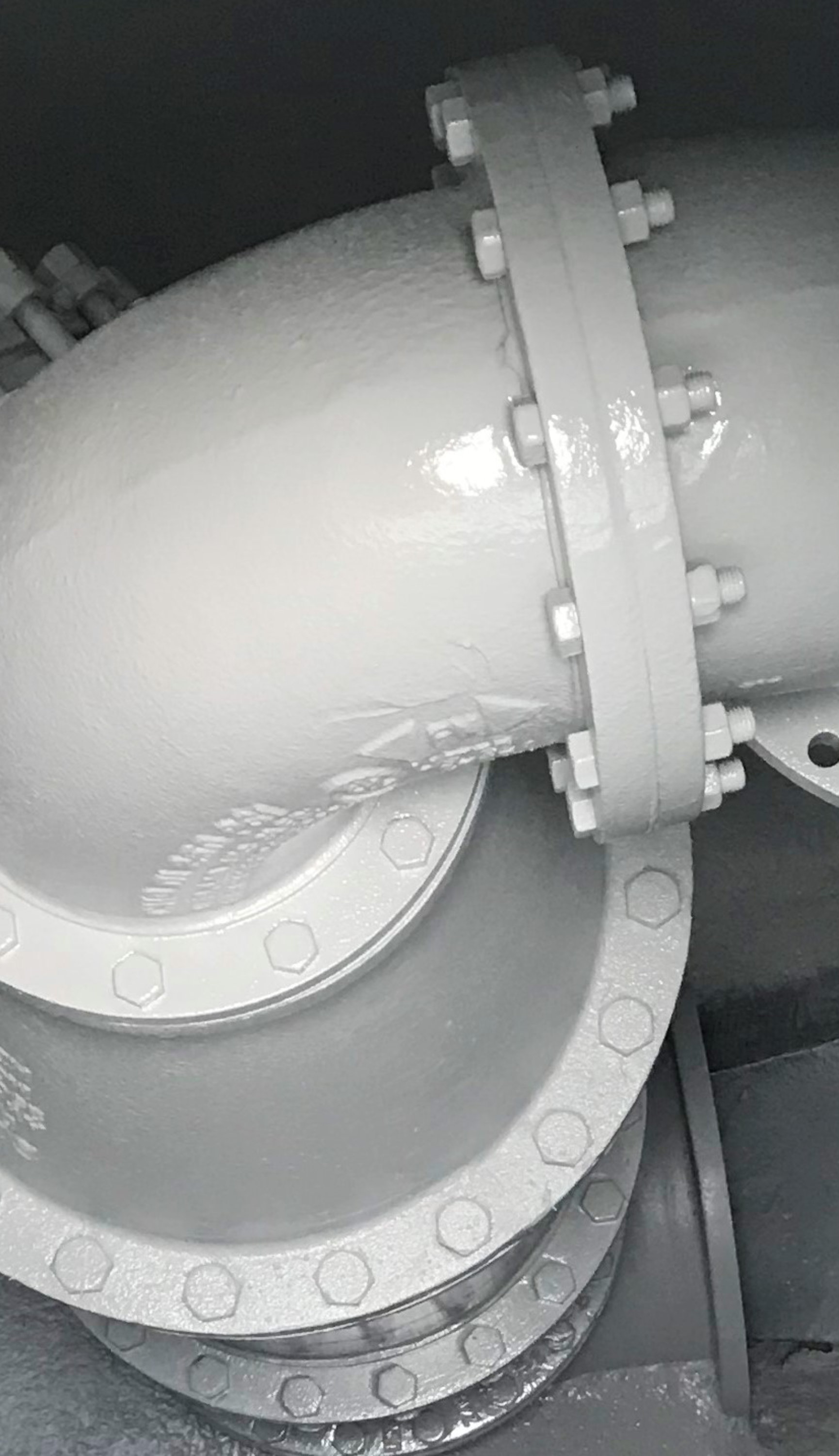 Successfully recoated sewer