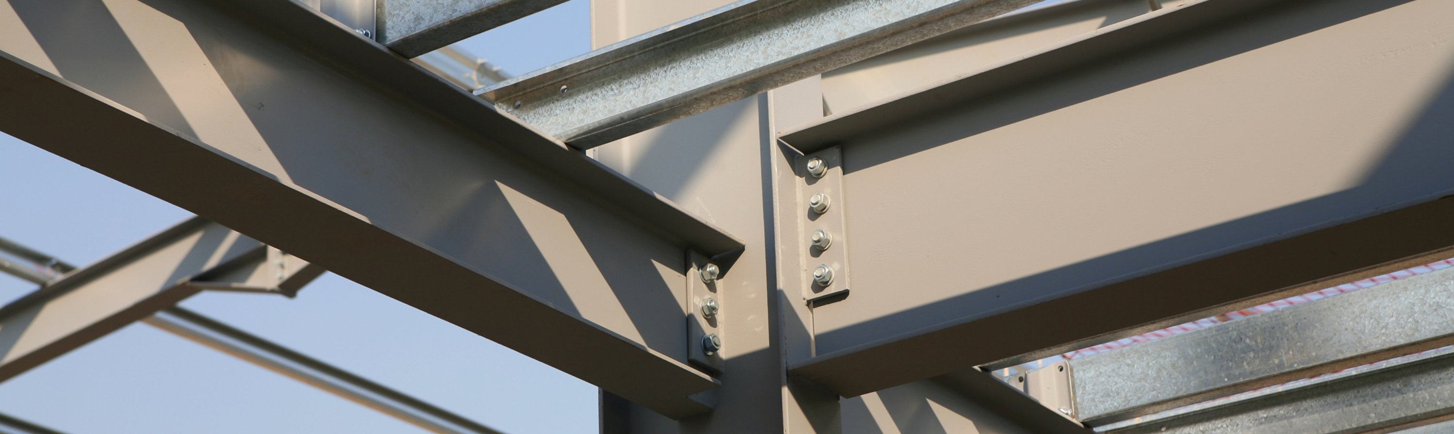Coated Steel beams 