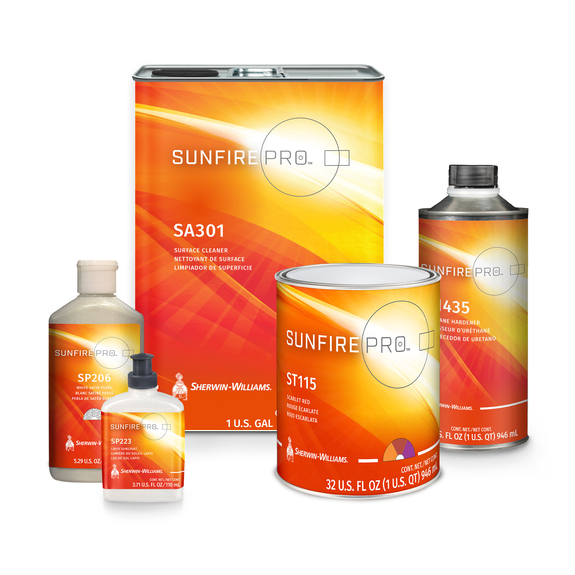 Restoration Shop - California Orange Acrylic Lacquer Auto Paint - Complete  Quart Paint Kit with Medium Thinner