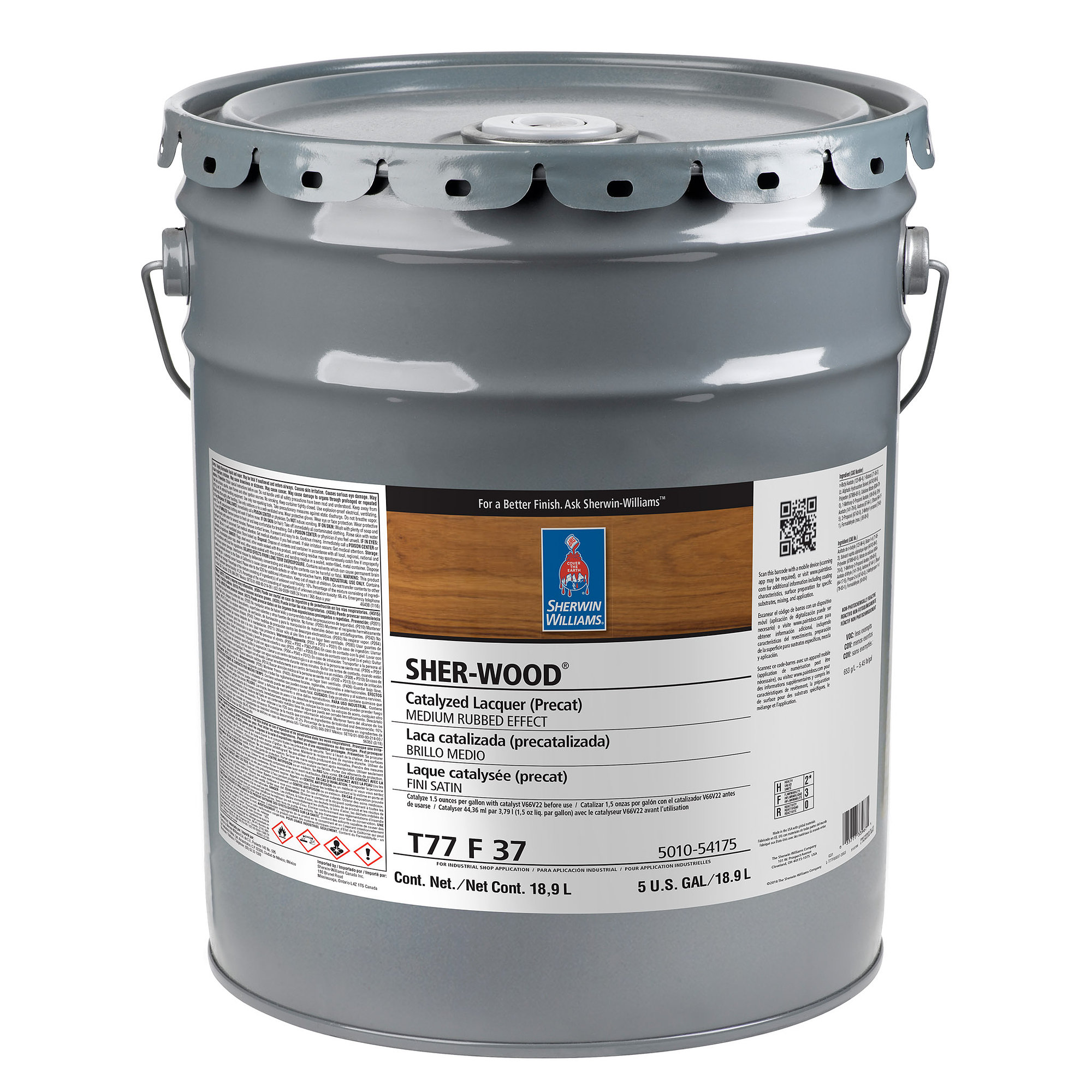 SHER-WOOD Catalyzed Lacquer (Pre-Cat)