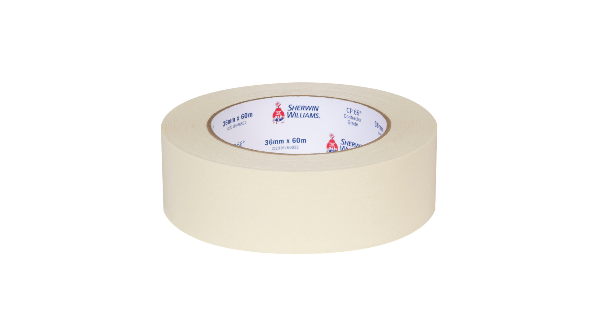 General use white masking tape for light duty packaging painting