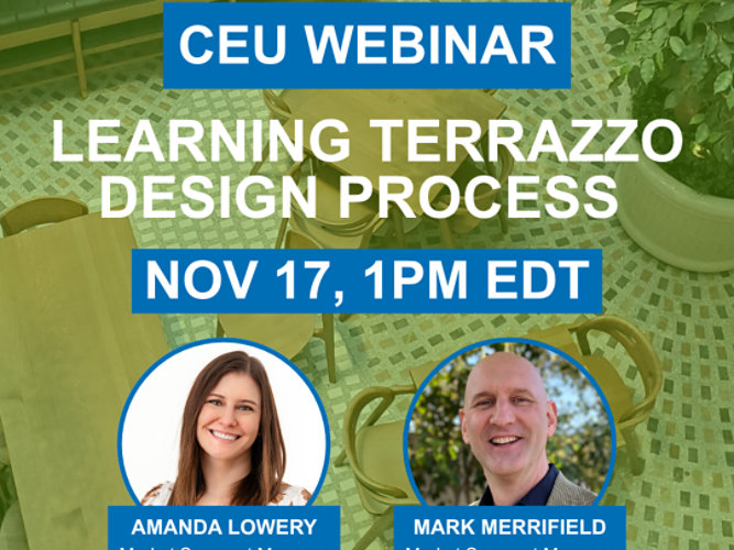 CEU Webinar- Terrazzo