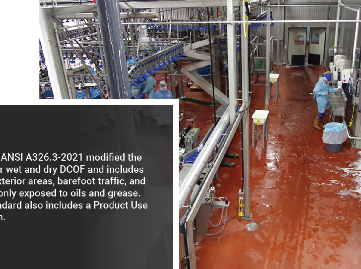 Food and beverage facility being cleaned