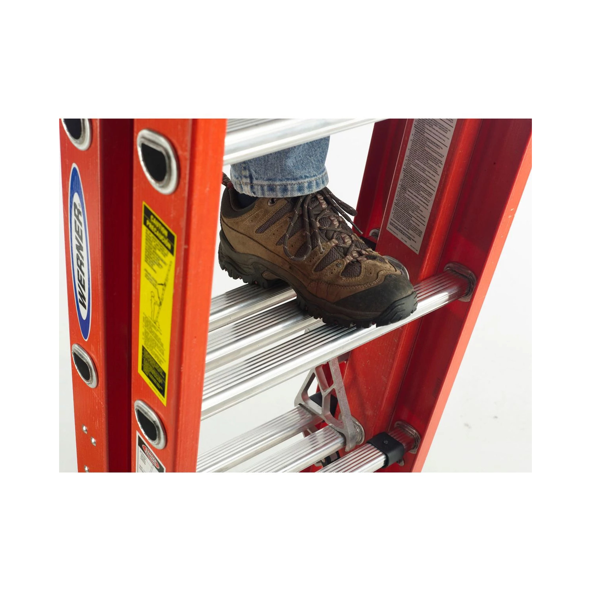 Werner D62002 Series Fiberglass Extension Ladder SherwinWilliams