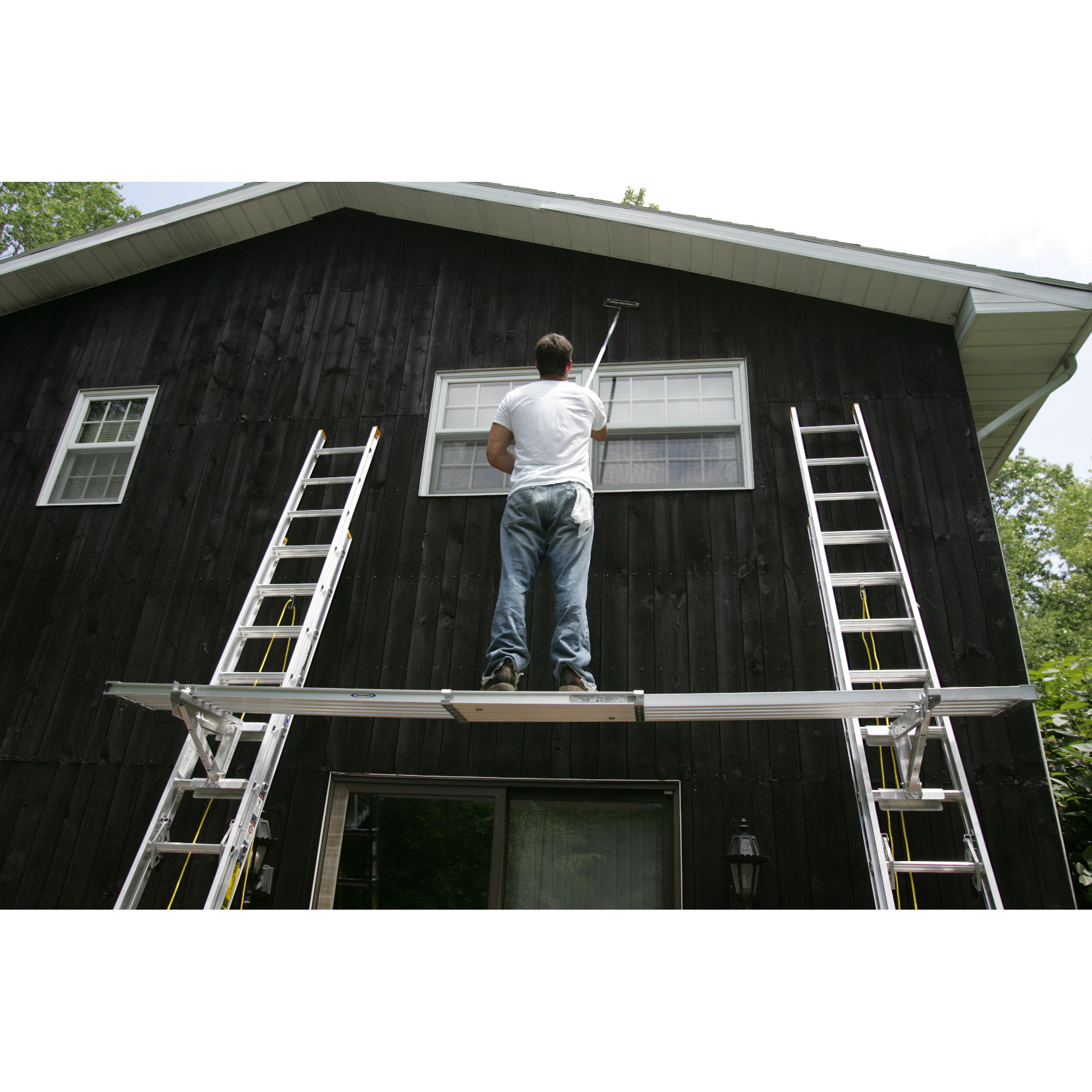 Werner 17 deals foot extension ladder