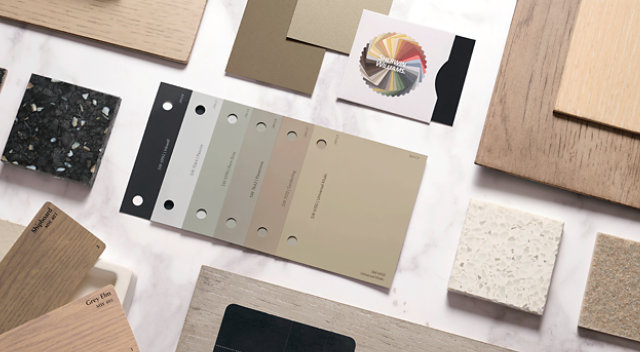 Colour trends moodboard