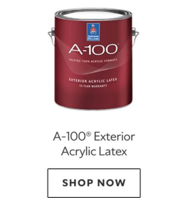 A-100® Exterior Acrylic Latex. Shop now.