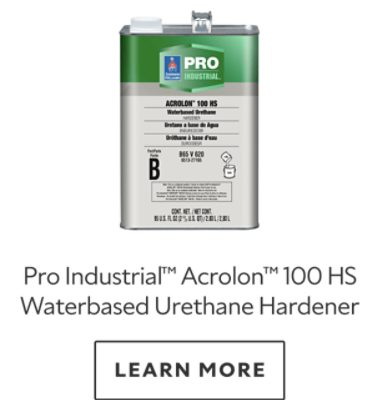 Pro Industrial™ Acrolon™ 100 HS Waterbased Urethane Hardener. Shop now.