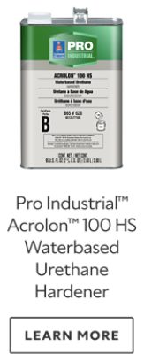 Pro Industrial™ Acrolon™ 100 HS Waterbased Urethane Hardener. Shop now.