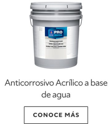 Anticorrosivo Acrílico a base de agua.