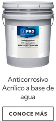 Anticorrosivo Acrílico a base de agua.