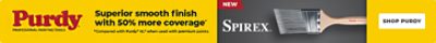 Purdy® Professional Painting Tools. New Sprirex™. Superior Smooth Finish with 50% More Coverage. Shop Purdy. *Compared with Purdy® XL® when used with premium paints.