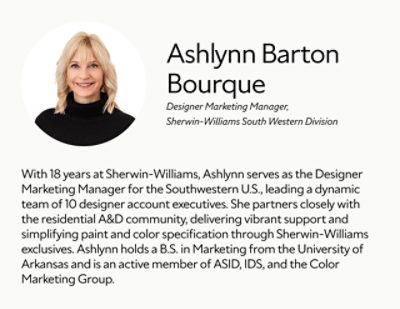 A biography card for Ashlynn Barton Bourque.