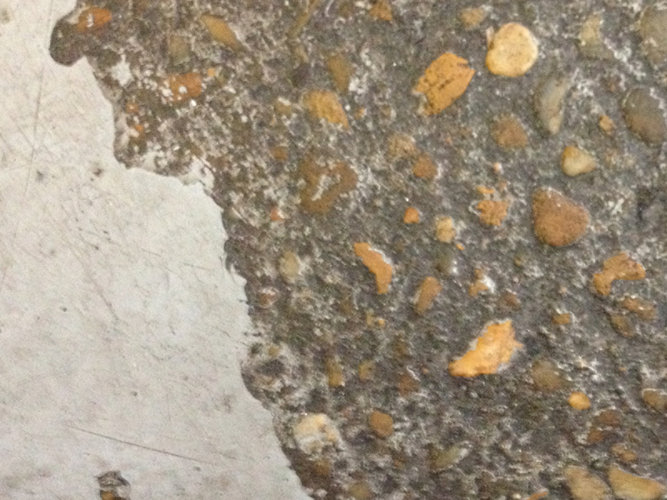 Image of rough concrete floor