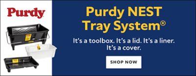 Purdy Nest Tray System. It's a toolbox. It's a lid. It's a liner. It's a cover. Shop now.