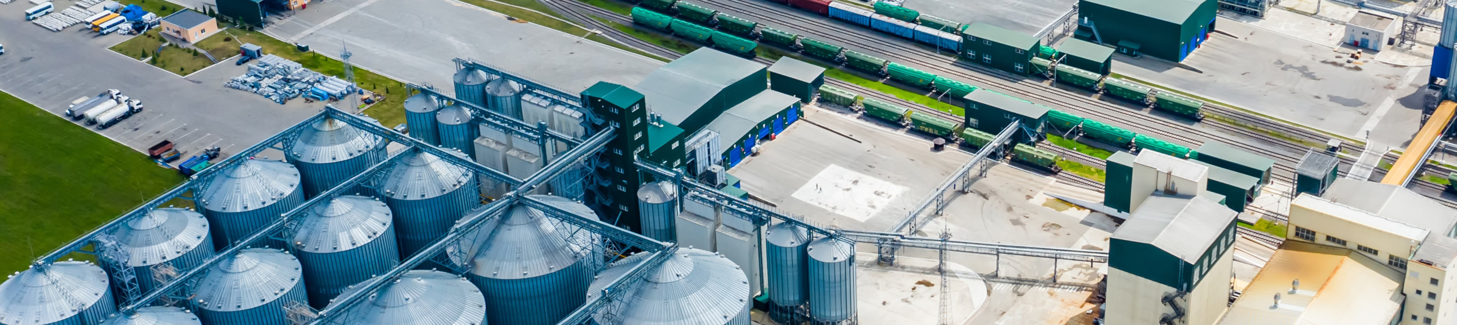 tanks at a biofuel facility