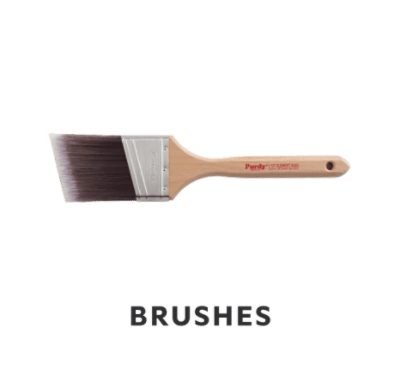 Brushes. A Purdy paint brush.