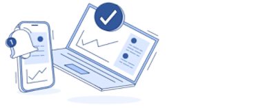 An illustration of a phone and laptop.