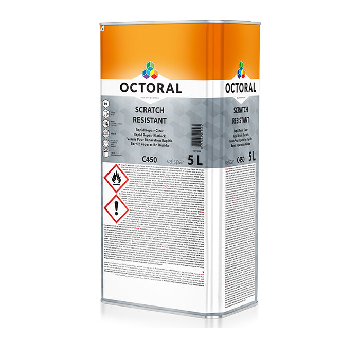 C450 Scratch Resistant Rapid Repair Clear
