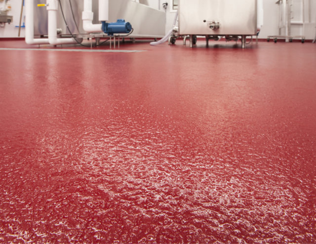 cheese and dairy processing floor