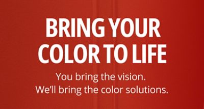 Sherwin-Williams Bring Your Color to Life