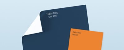 Sherwin-Williams Color Chip samples