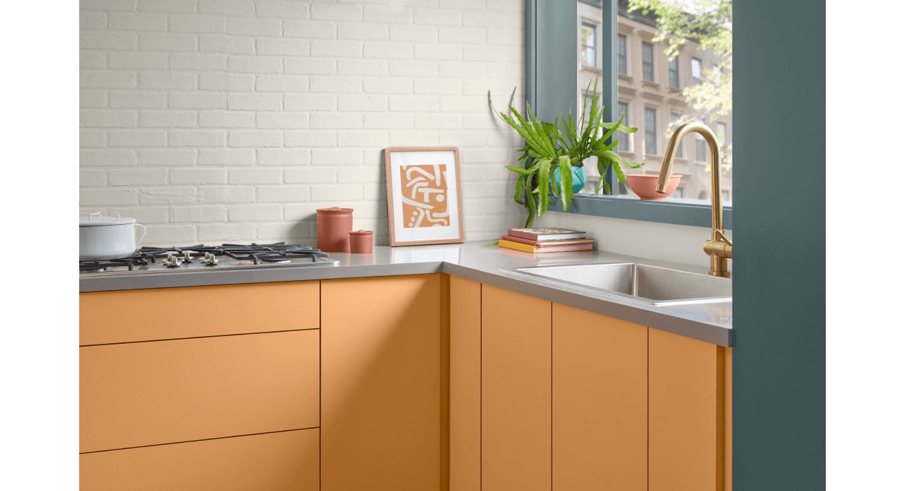 Bakelite Gold SW 6368 | Orange Paint Colors | Sherwin-Williams